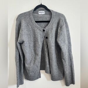 Princess Polly Charcoal Cardigan Sweater